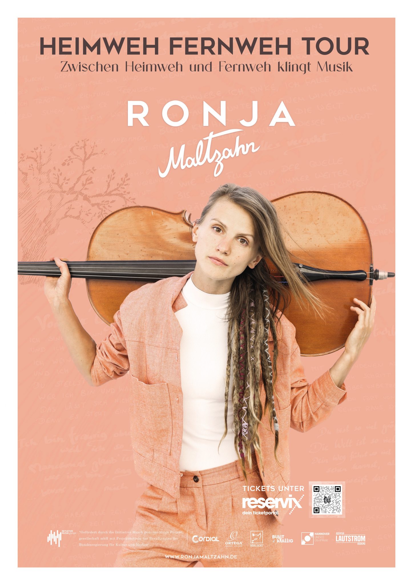 Ronja Maltzahn Poster A1 Heimweh Tour-1 (1)
