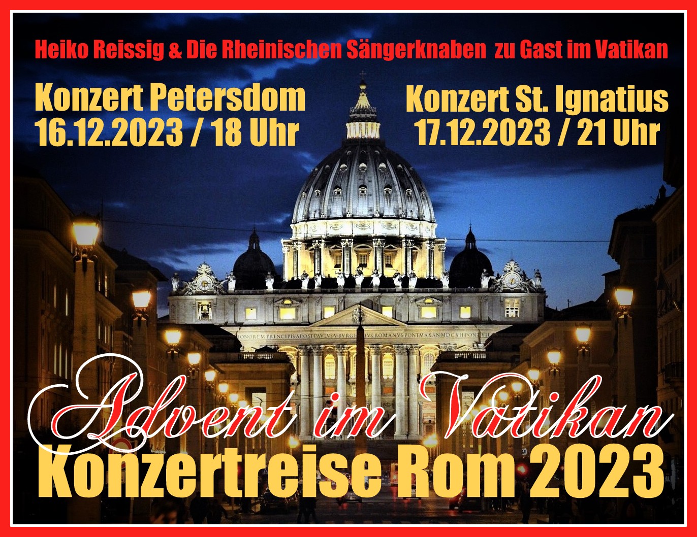 Petersdom Advent 2023