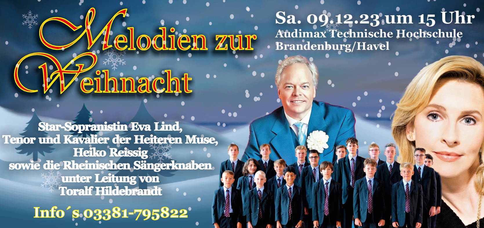 Plakat Weihnachtskonzert-front - 9.12.2023